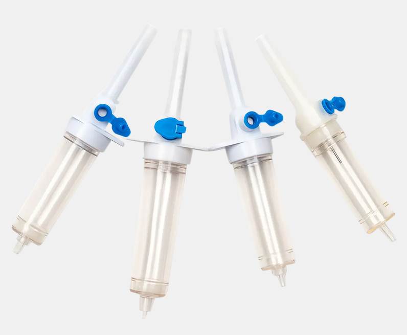 Verschiedene Infusionszubehör
